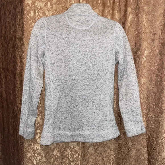 NWOT CALVIN KLEIN Gray Full-Zip Jacket.  Size XS - Picture 4 of 5